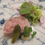 デ アドミラル - テリーヌ・兼サラダ