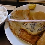肉蔵でーぶ - 2016/6/17　おでん盛り合わせ　1728円