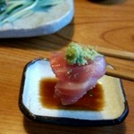 手打蕎麦 とし庵 - 天然本マグロ   大トロ