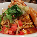 アジトイズム - カレーまぜそばajito風（800円）＋〆のリゾット（200円）