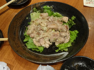 Tetsujinnomise - 鶏もも肉のネギ塩焼き