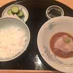 まき村 - 2016/5_魚沼産コシヒカリ 鯛茶漬け