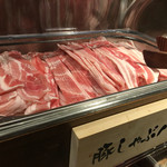 豚しゃぶ食べ放題 豚八 - バラ肉