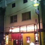 なべいち - 外観（環状線の高架下）