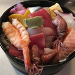 櫻寿司 - 海鮮ちらしアップ