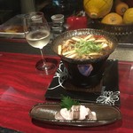 ワイン懐石 銀座 囃shiya - 穴子鍋