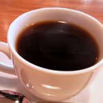 Cafe L'ssemblee - セットはコーヒー、紅茶、ミルクからチョイス出来ます。 このコーヒーはとっても美味しかったです。 ちゃんと１杯ずつ作っている味でした。
