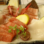 フィッシュジャム - 刺身盛り合わせ