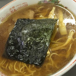 まるたかラーメン - 2016/06「正油ラーメン」大盛り