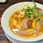 らーめん 稲荷屋 - '16.06仔羊のラーメン[5,6月限定]