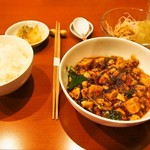 中菜Labo.朝陽 - 最強麻婆豆腐セット