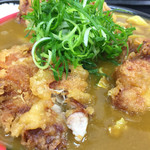 極楽うどん TKU - ネギもシャキシャキで美味しいねえ！*\(^o^)/*