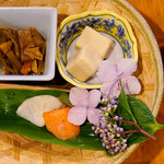 茶処 あ・そこ - 彩りも鮮やかですね♪