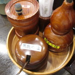 佐藤養助 - ごまの汁にはゆず塩で。