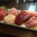 よねさん - ＜2016年6月再訪＞刺身盛り合わせ