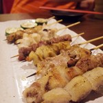 sumibikushiyakinikainoazumaya - 串焼き盛り合わせ　8本
