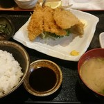 Nihonryouri Ginza Mangiku - ６月のアジフライ定食