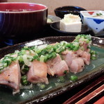 夢や - 「鶏肉のねぎだれ」