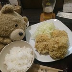 成蔵 - シャ豚ブリアンお米と共に、、、