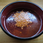 元気21 - 和風と広島つけ麺のアイノコのようなつけ汁