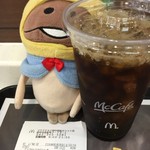 マクドナルド - アイスコーヒーM、クーポン利用で100円