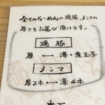 人類みな麺類 - メニュー(2016)