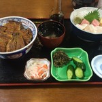 まさむ根 - うなぎ丼(上)