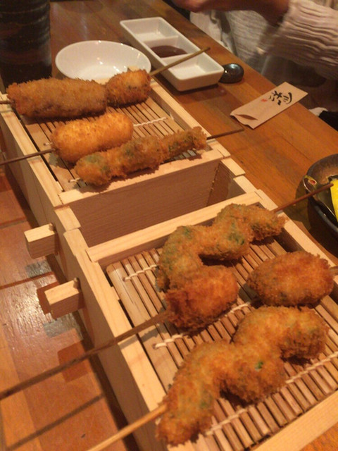日本橋裏なんば創作串揚げ彩華 近鉄日本橋 居酒屋 食べログ 日本橋裏なんば創作串揚げ彩華 近鉄日本橋 居酒屋 食べログ