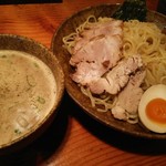 はぐるま - こってり鶏白湯つけ麺：850円