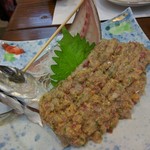 旬魚菜 しら川 - 鯵なめろう