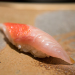 鮨 さいとう - 2016.6 銚子金目鯛昆布〆