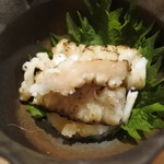 鮨 さいとう - 星鰈エンガワ　炙り