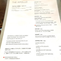 THE APOLLO - メニュー