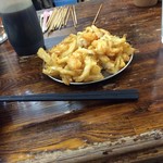 酒の奥田 - かき揚げ