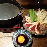 Na Camo guro - 鴨すきコース～鴨すき～