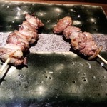 Na Camo guro - 鴨すきコース～鴨串～