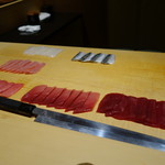 鮨 さいとう - 鮪　ずらり