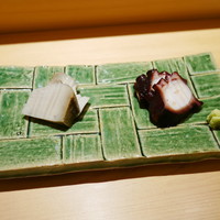 鮨 さいとう - クロアワビ（蒸し鮑）・煮蛸