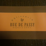RUE DE PASSY - ショップカード