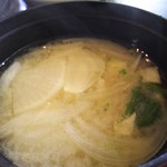 とんとん農場レストラン - 味噌汁