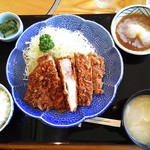 とんとん農場レストラン - とろかつ定食￥2180