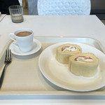 カフェ・ディ・フェスタ - りんごのロールケーキ 2015/10/31