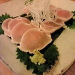串焼き処蔵人 - 鶏肉の昆布〆
