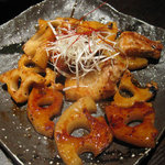 AGRI Cafe - 焼蓮根　580円