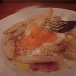 ワインと愛情料理 しょこら - ホワイトアスパラガスのソテー