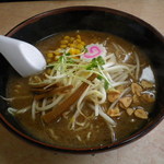 北珍 - 焦がし味噌ラーメン