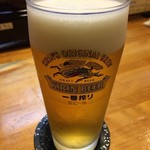 Washokuya Tensui - まずは生ビールを