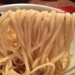 煮干そば 藍 - 濃厚煮干つけそば（鯛煮干し使用、800円）