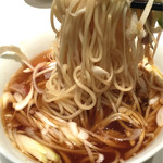 広東料理 台場 楼蘭 - 細切りチャーシュー入り葱つゆそば