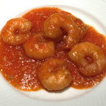 広東料理 台場 楼蘭 - 海老のチリソース煮